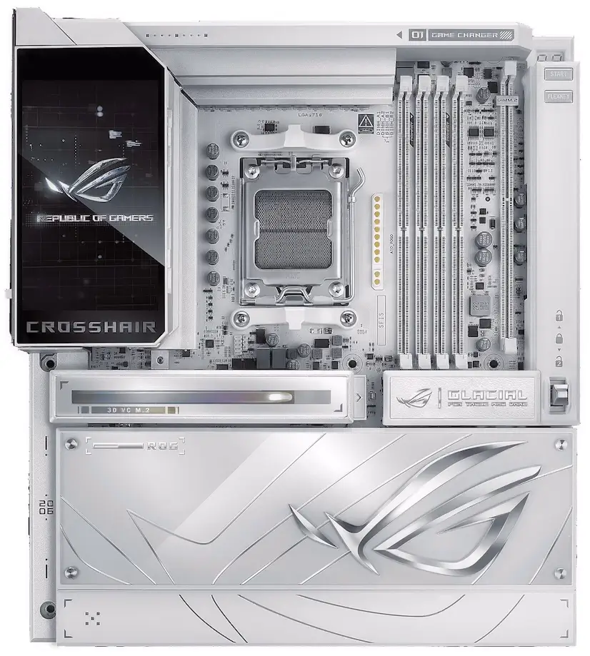 Arganda del Rey Gaming - Montaje Placa Base ASUS ROG CROSSHAIR X870E GLACIAL Arganda del Rey